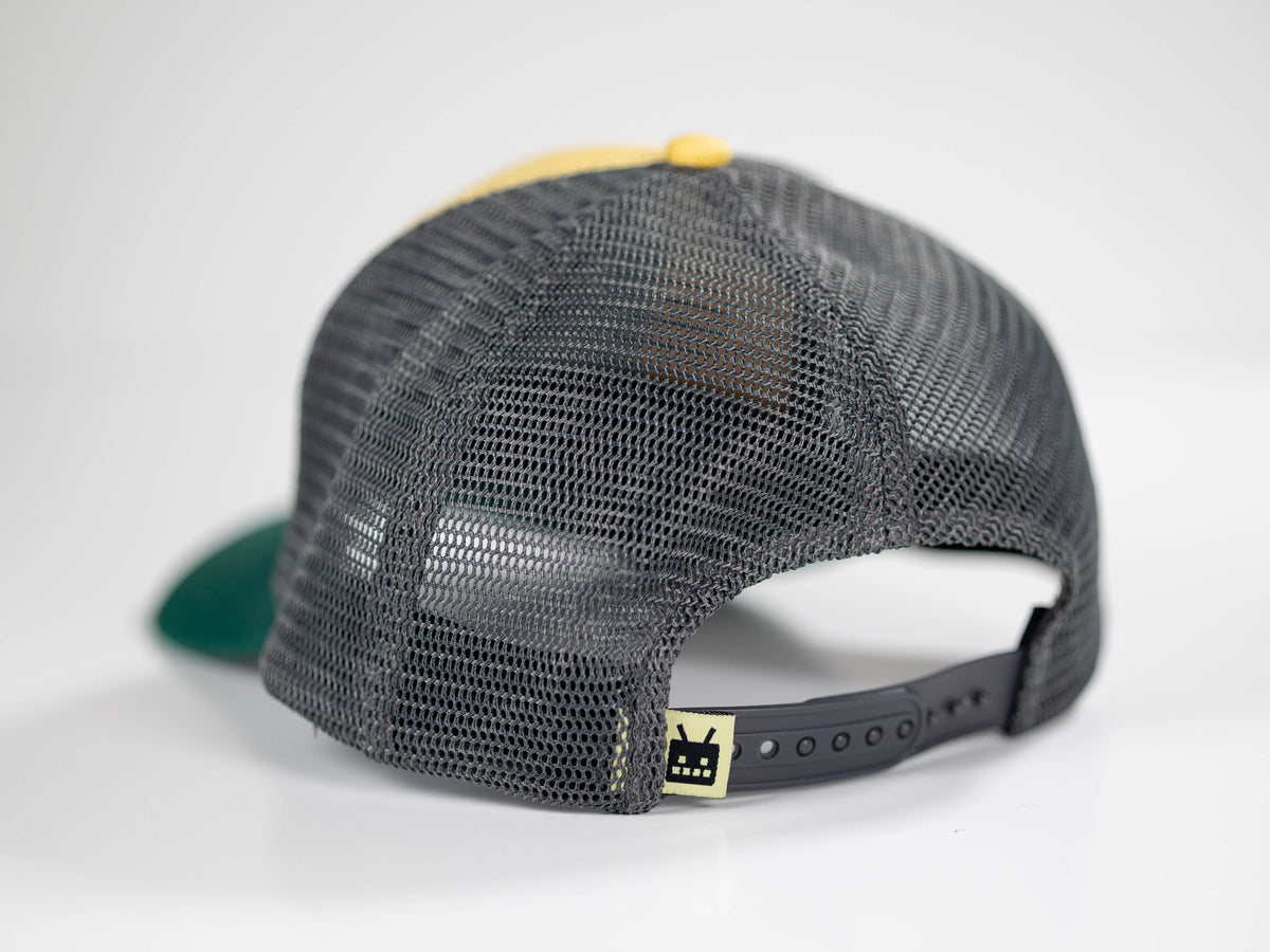 Robot Golf Duck hat, side view.