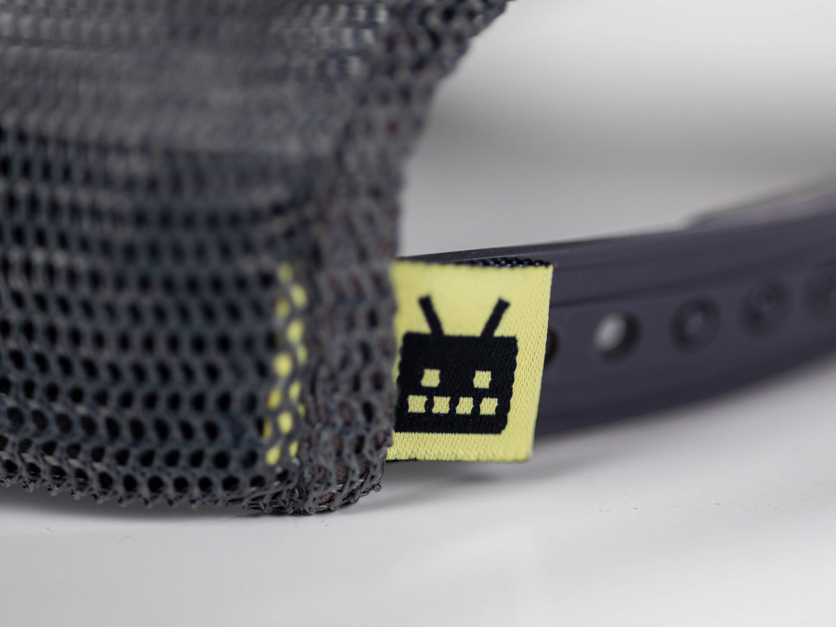 Robot Golf Duck hat, back view.