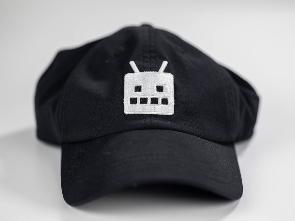 Robot Golf Jack of All Trades hat, front view.