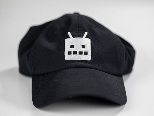 Robot Golf Jack of All Trades hat, front view.