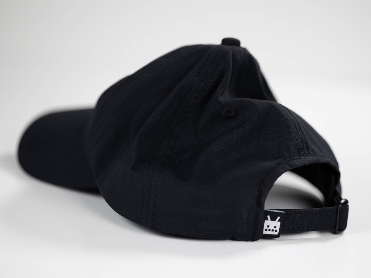 Robot Golf Jack of All Trades hat, side view.