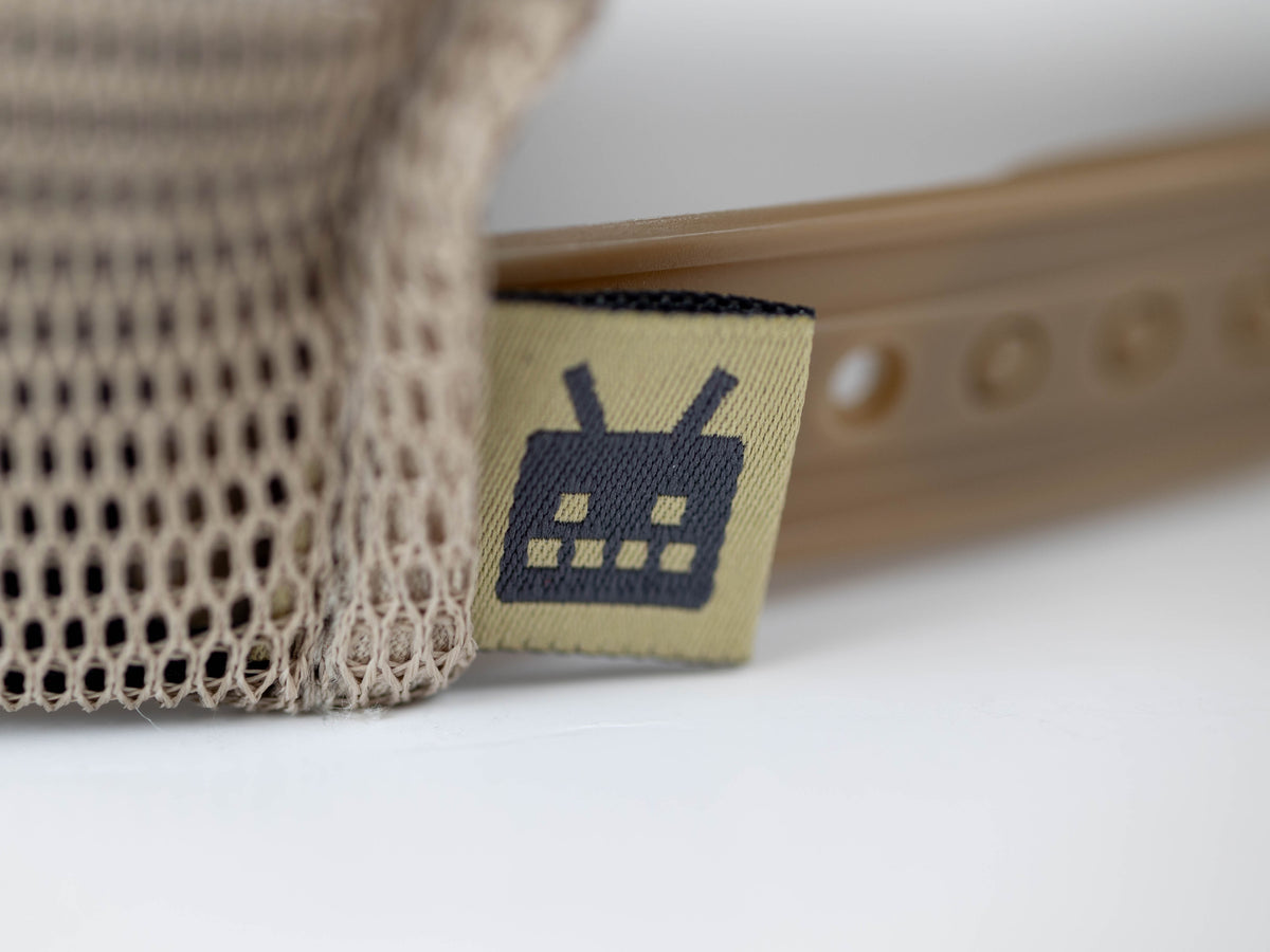 Robot Golf Desert Storm hat, back view.