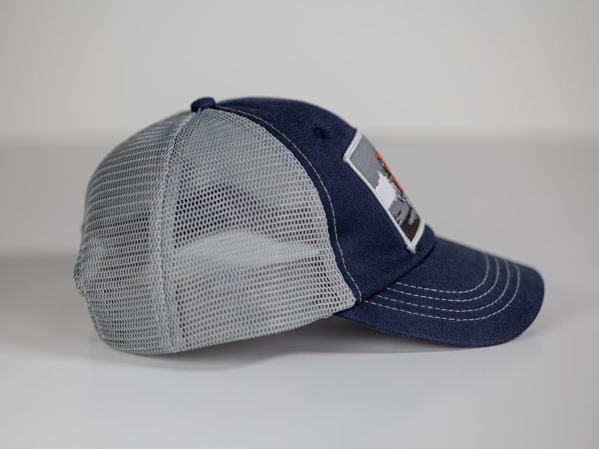 Robot Golf Colorado hat, side view.