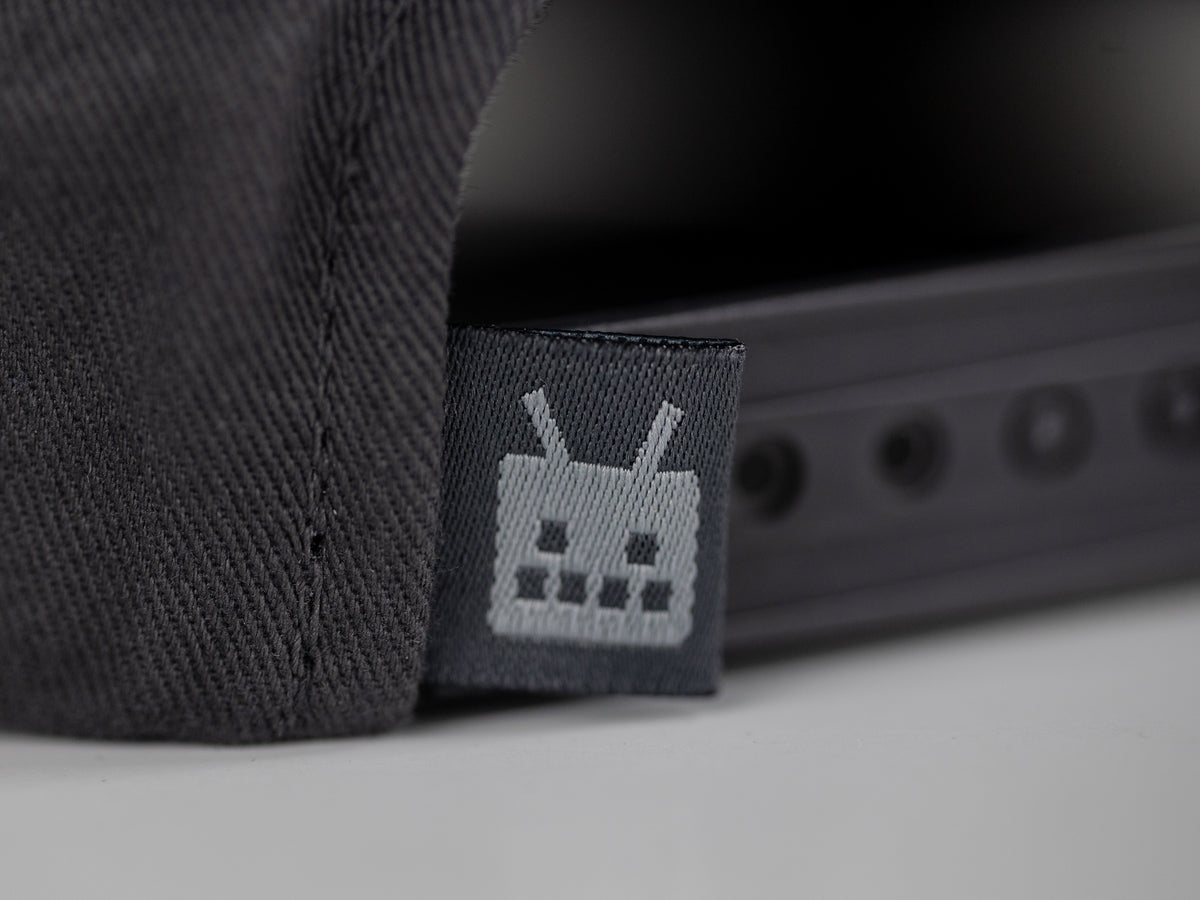 Robot Golf Iraq Lobster hat, back view.