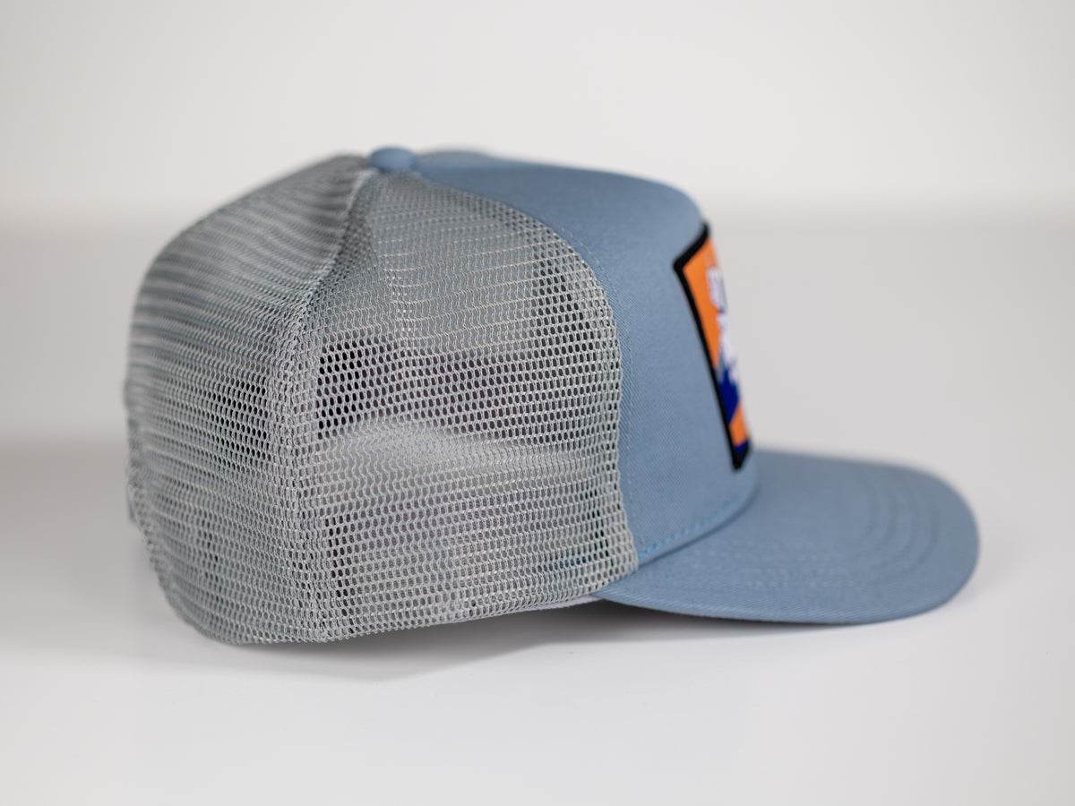 Robot Golf Sugar Ray hat, side view.