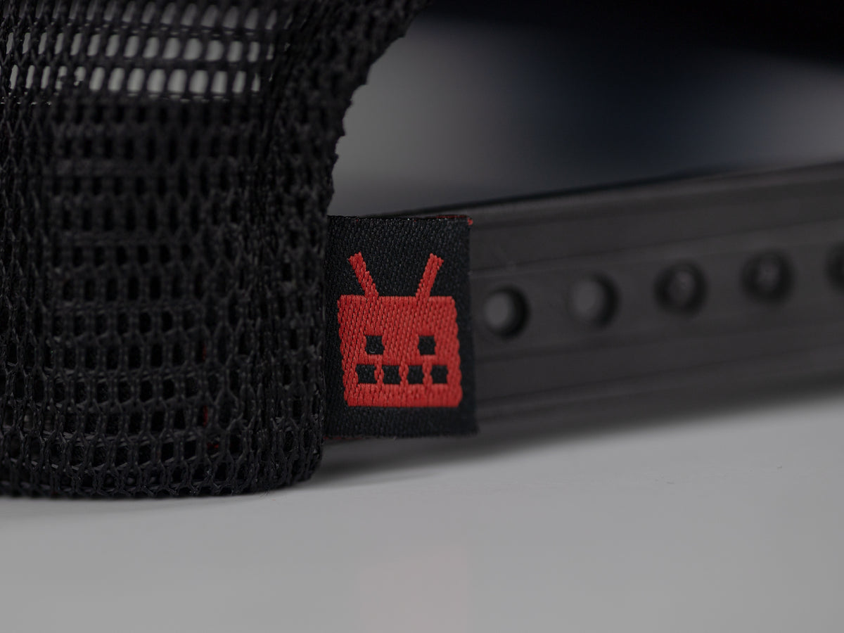 Robot Golf Sky Hook hat, back view.