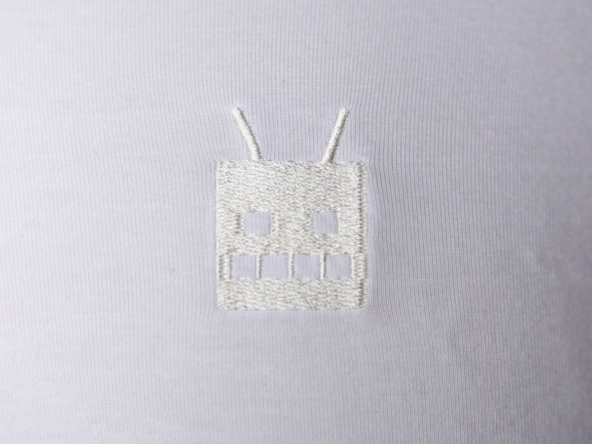 Robot Golf Iced Out polo, lifestyle view.