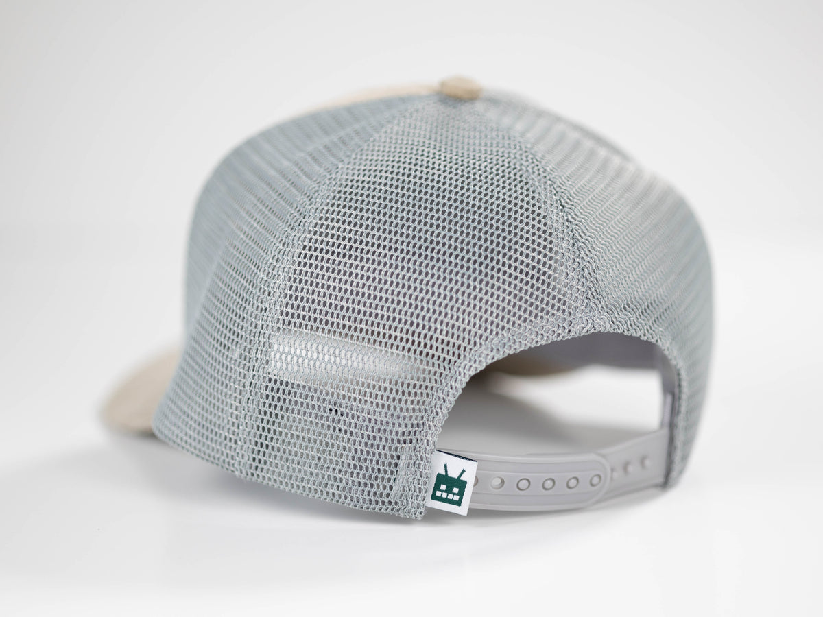 Robot Golf Criss Cross hat, back view.