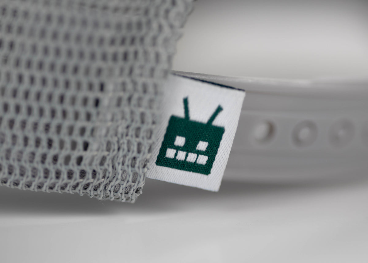 Robot Golf Criss Cross hat, lifestyle view.