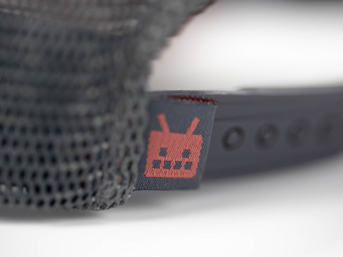 Robot Golf Sunset Strip hat, back view.