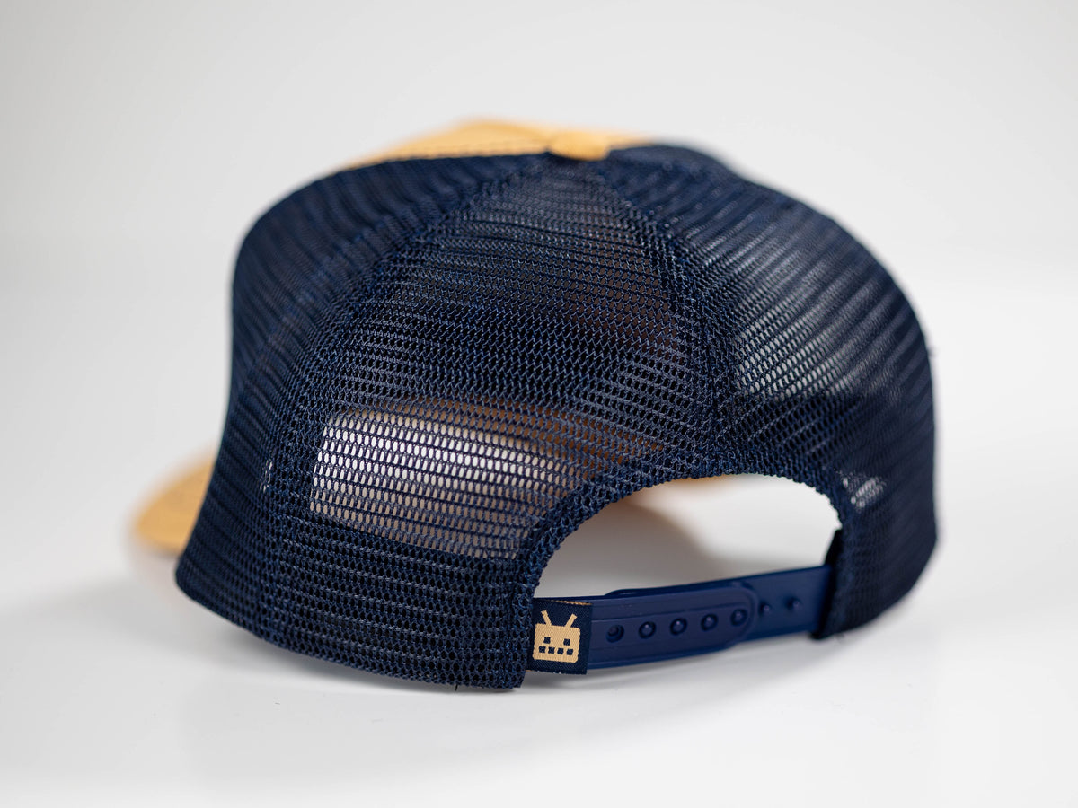 Robot Golf Roadhouse hat, back view.