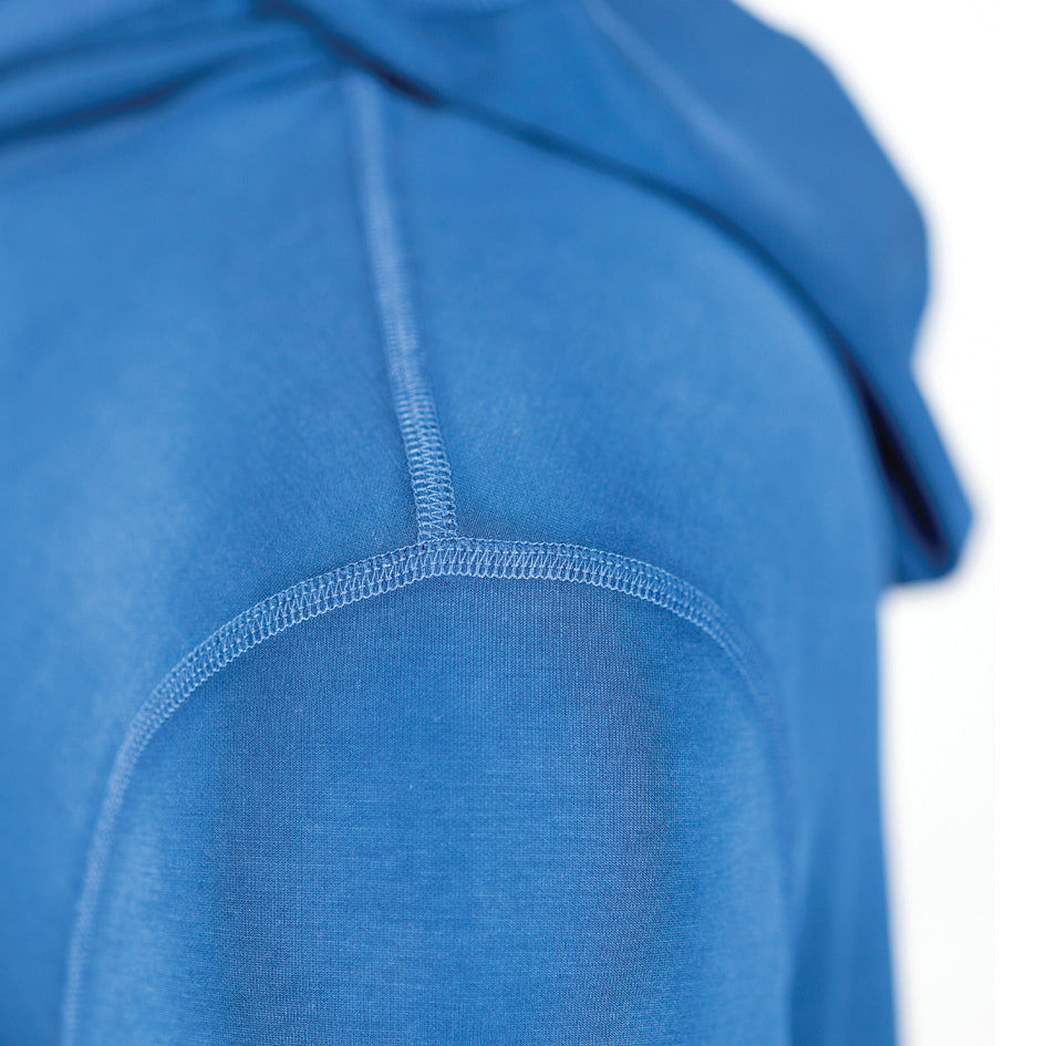 Robot Golf Elvis Hoodie, fabric detail.