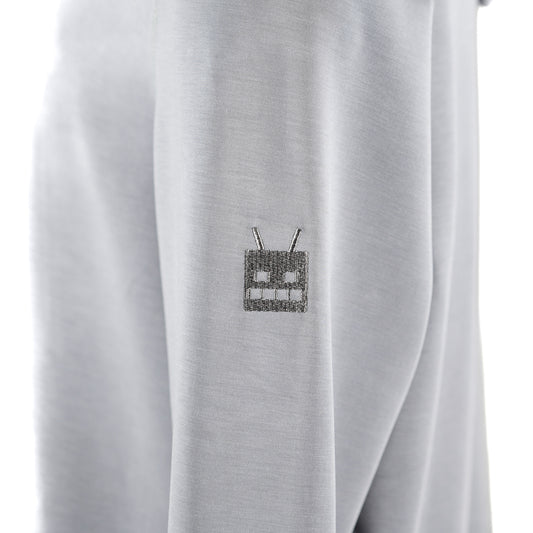 Robot Golf Cloud Hoodie, sleeve detail.