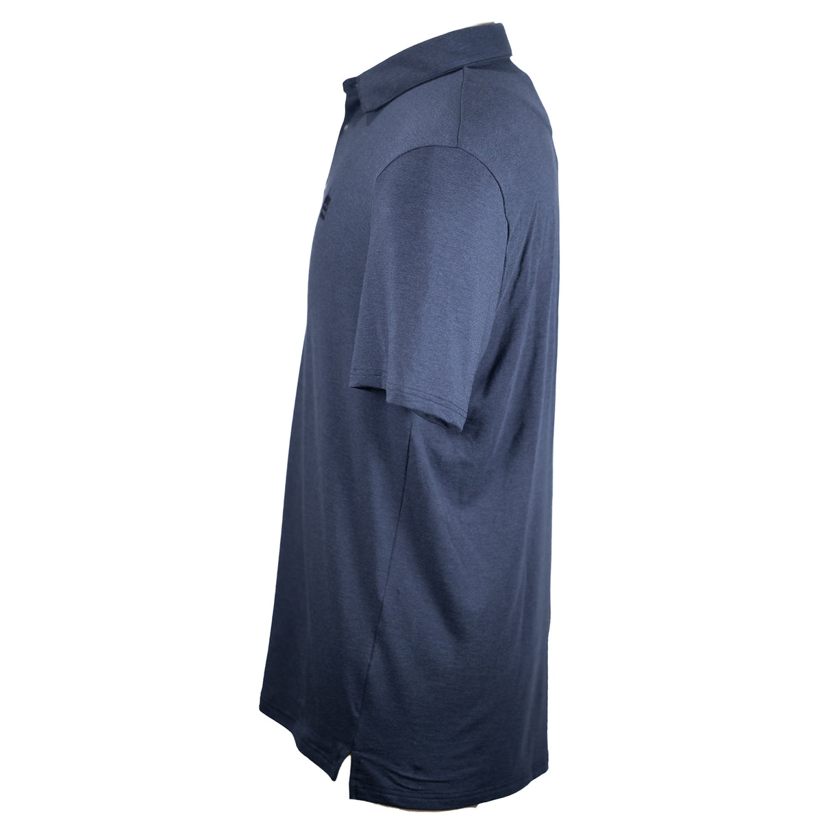 Robot Golf Blue Move polo, side view, blue.
